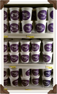 Purple Door Ice Cream Pints In The Cooler